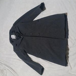 Abercrombie & Fitch Gray Trench Coat